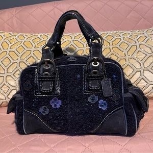 Rare Coach Soho Tweed Satchel 10071